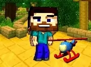 Mineblock Helicopter Adventure image